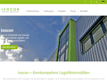 Tablet Screenshot of ixocon.de